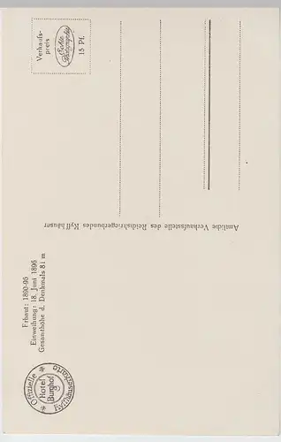 (103750) Foto AK Steinthaleben, Kyffhäuserdenkmal, Kaiser Wilhelm zu Pferde 1922