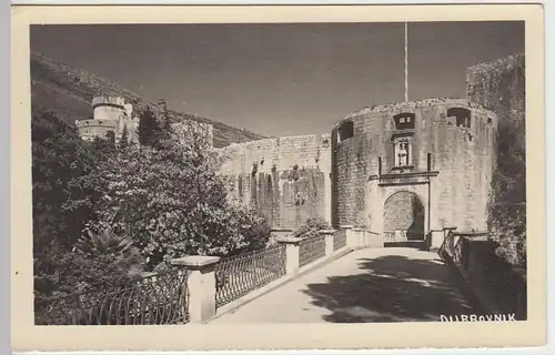 (38421) Foto AK Dubrovnik 1930er