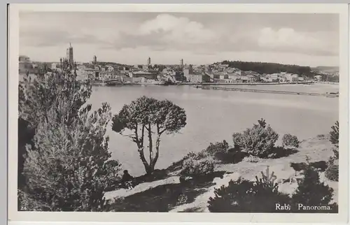 (107612) Foto AK Rab, Panorama 1930