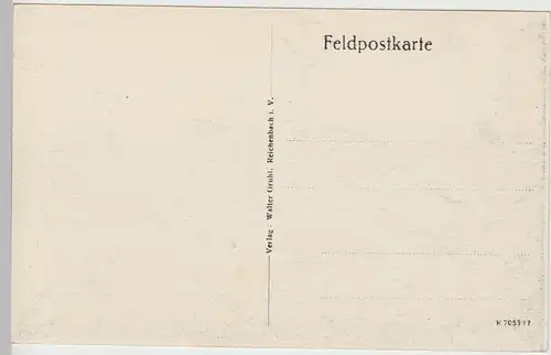 (85963) AK Étain, zerstörter Ort, 1. WK, Feldpostkarte 1914-18