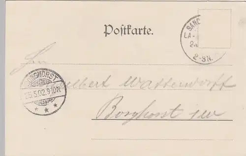 (108572) AK Gruß vom Schlachtfeld der Garde bei St. Privat 1902