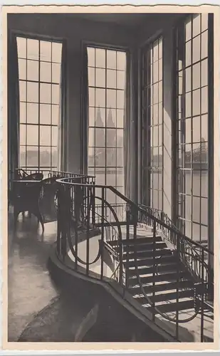 (98910) Foto AK Köln, Haus der Rheinischen Heimat, Treppenhaus, vor 1945
