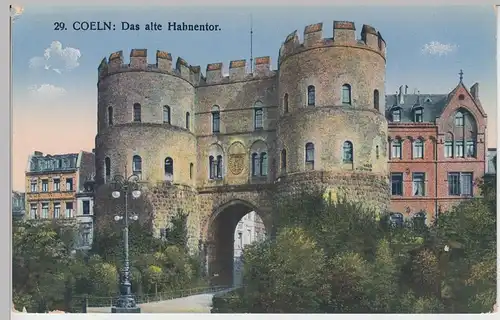 (95221) AK Köln, Hahnentor, vor 1945