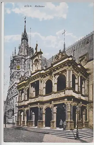 (93914) AK Köln, Rathaus, 1925