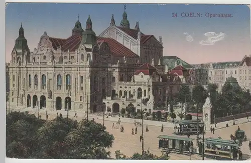 (78462) AK Köln, Opernhaus, Feldpost 1916