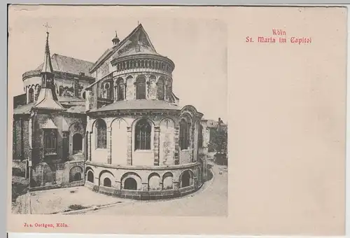 (66900) AK Köln, St. Maria im Capitol, bis 1905