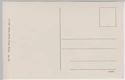 (66867) AK Köln, Universität, vor 1945