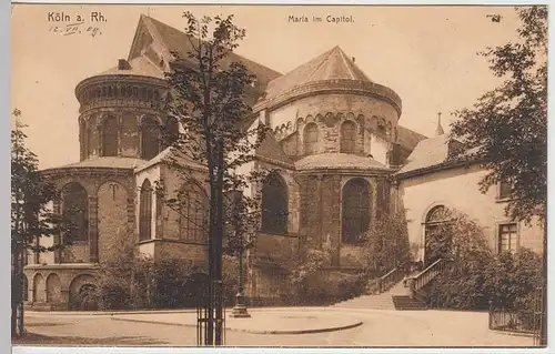(32694) AK Köln, Maria im Capitol, 1909