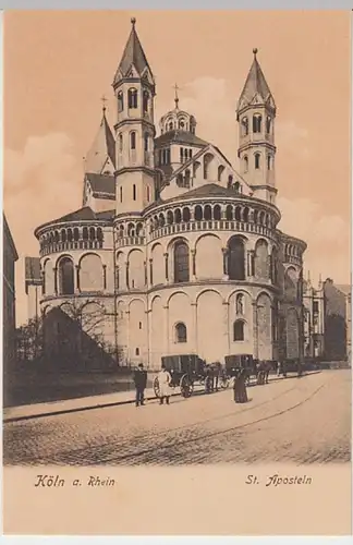 (20947) AK Köln, Basilika St. Aposteln, bis 1905