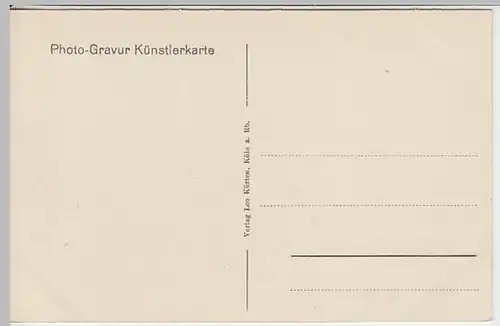 (20938) AK Köln, Deutz, Hängebrücke, vor 1945