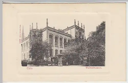 (19136) AK Köln, Wallraf Museum, bis 1905