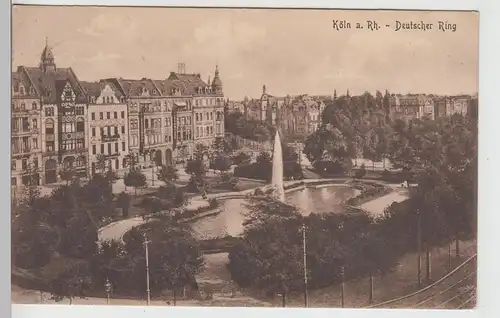(112323) AK Köln, Deutscher Ring 1921
