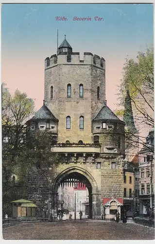 (103855) AK Köln, Severintor, vor 1945