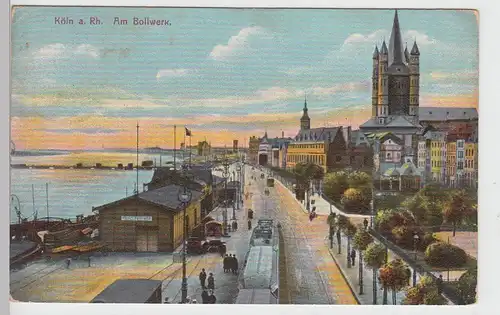 (101806) AK Köln, Am Bollwerk, 1911