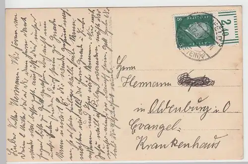 (93307) Foto AK Kinder vor Wohnhaus, Stempel Reinfeld, Holstein 1930