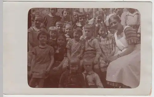 (52219) orig. Foto Kinder, Kur in Bad Sassendorf 1926