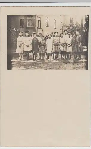 (37853) Foto AK Gruppe v. Mädchen i. Nohen, Kur, Heim, Ferienlager 1918
