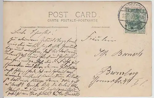 (33952) Foto AK, Norderney, kleines Mädchen reitet auf Esel am Strand, 1909