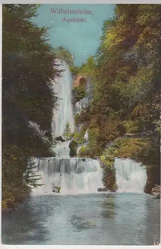 (96105) AK Kassel, Wilhelmshöhe, Aquädukt 1919