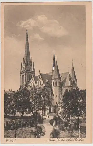 (96098) AK Kassel, Lutherkirche, bis 1926