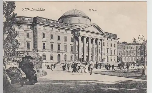 (94734) AK Kassel Wilhelmshöhe, Schloss vor 1945