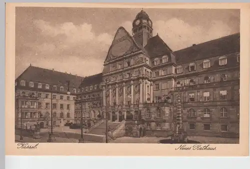 (91327) AK Kassel, Neues Rathaus, vor 1945