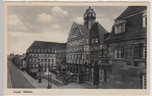 (91320) AK Kassel, Rathaus, 1941