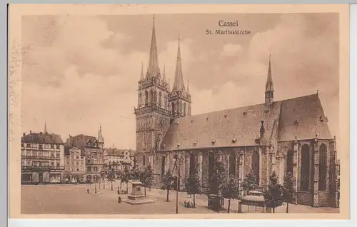 (88009) AK Kassel, St. Martinskirche, vor 1926