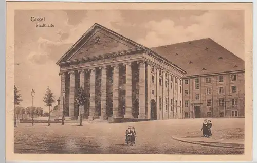(88005) AK Kassel, Stadthalle, vor 1926