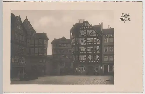 (74838) Foto AK Kassel, Altstadt, vor 1945