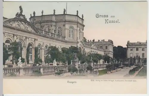 (3175) AK Gruß aus Kassel, Orangerie, um 1905