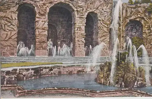 (112744) AK Kassel, Wilhelmshöhe, Vexierwasser 1927
