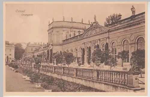 (109962) AK Kassel, Orangerie 1913