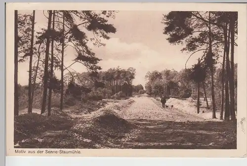 (97042) AK Paderborn-Sennelager, Staumühle 1916