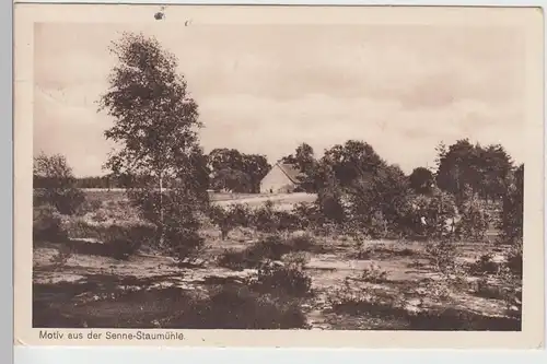 (97040) AK Paderborn-Sennelager, Staumühle 1916