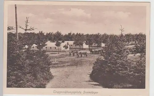 (97032) AK Sennelager, Truppenübungsplatz Senne, 1916