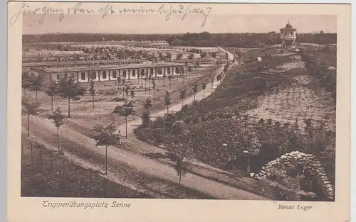 (97023) AK Sennelager, Truppenübungsplatz Senne, Neues Lager 1915