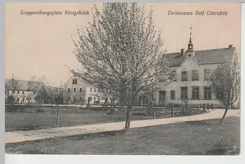 (79699) AK Truppenübungsplatz Königsbrück, Verlassenes Dorf Otterschütz