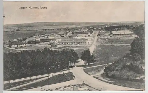 (77805) AK Lager Hammelburg, Panorama, Feldpost 1916