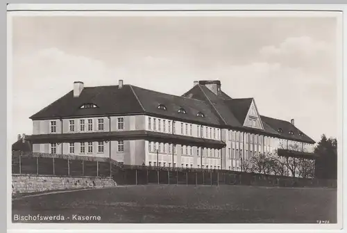 (47868) Foto AK Bischofswerda, Kaserne 1933-45