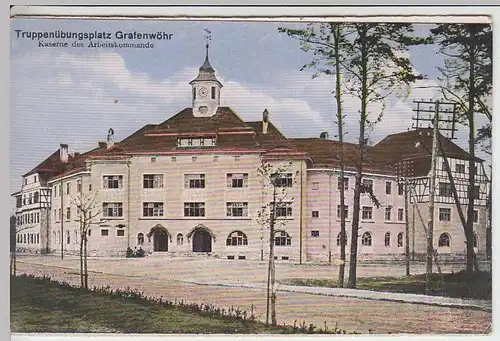 (36570) AK Truppenübungsplatz Grafenwöhr, Kaserne Arbeitskommando 1917