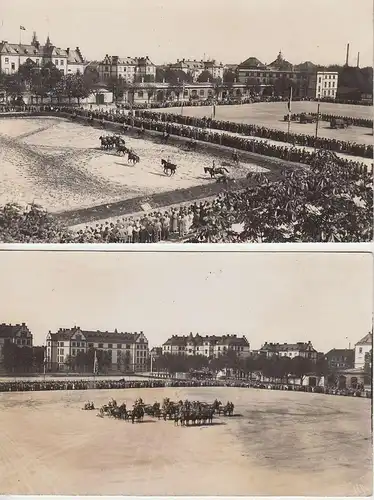 (34126) 2x Orig. Foto Kasernenhof, Militärparade, Vorführung 1933-45