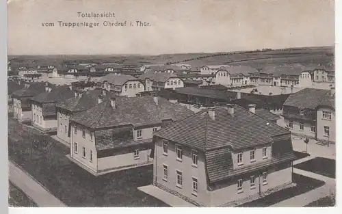 (110667) AK Truppenlager Ohrdruf, Totalansicht 1915