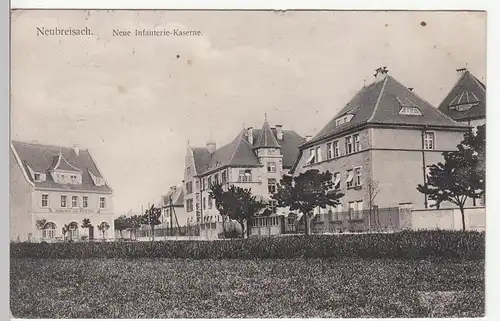 (110659) AK Neubreisach, neue Infanterie-Kaserne, 1914