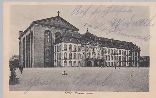 (108585) AK Trier, Palastkaserne, Feldpost 1916