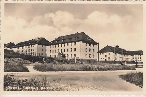 (108041) Foto AK Plauen, Vogtland, Hindenburg Kaserne, Feldpost 1940
