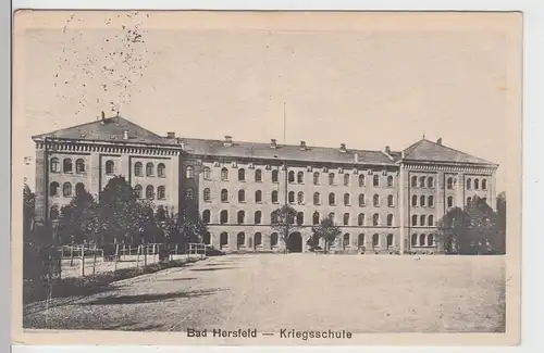 (107640) AK Bad Hersfeld, Kriegsschule, Feldpost 1916