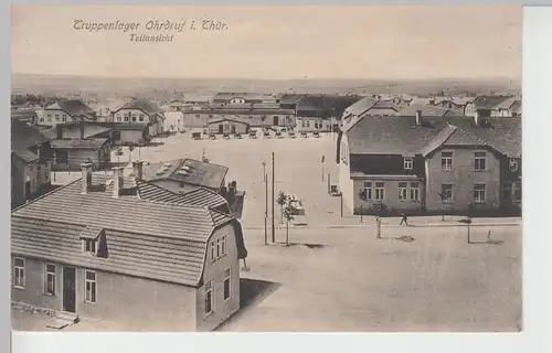 (105573) AK Truppenlager Ohrdruf, Teilansicht, vor 1945