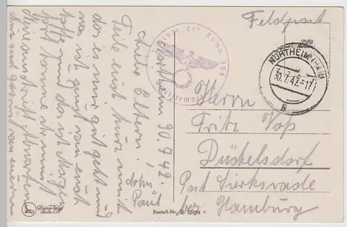 (105569) AK Northeim, Kaserne, Feldpost 1942