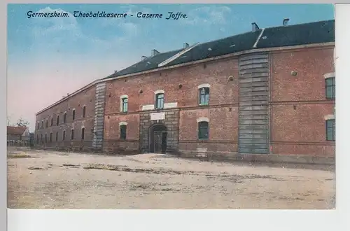 (104929) AK Germersheim, Theobaldskaserne, vor 1945